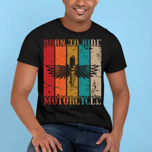 Camisetas estampadas de motos