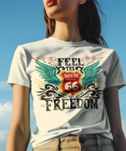 Camisetas estampadas Ruta 66