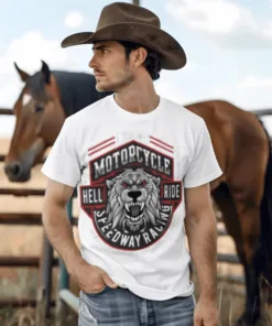 Camisetas estampadas de motos