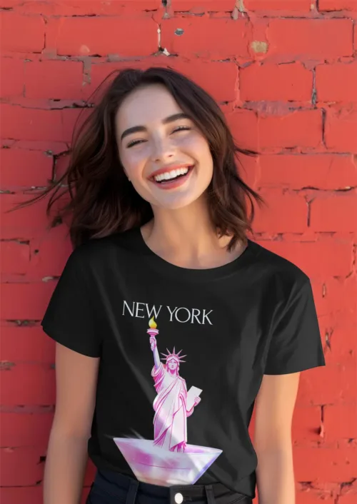 camisetas estampadas de New York