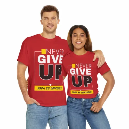 camisetas estampadas de superacion