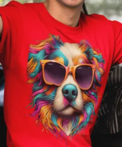 Camisetas estampadas de perros