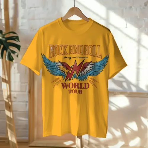 camisetas de musica Rock and Roll