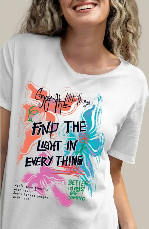 Camisetas estampadas de superacion