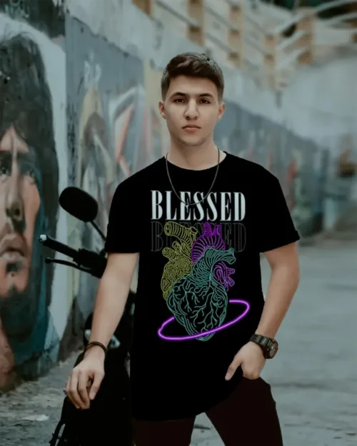 Camisetas estampadas religiosas